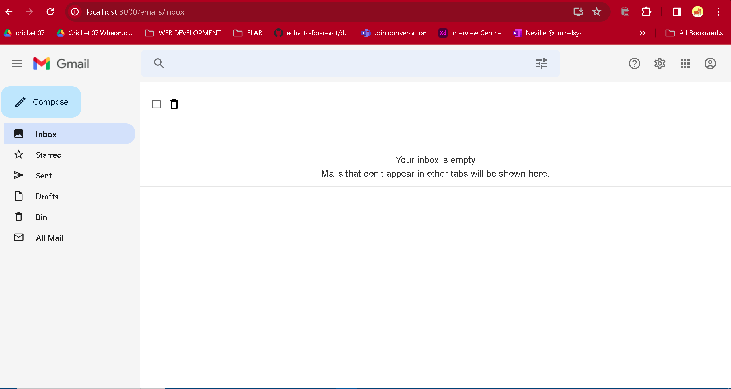 Gmail Clone